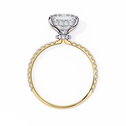 Avesa Princess Solitaire Ring Lab Grown Diamond