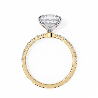 Raira Princess Solitaire Ring Lab Grown Diamond