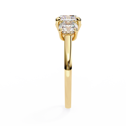 Maahi Cushion Solitaire Ring Lab Grown Diamond