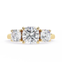 Maahi Cushion Solitaire Ring Lab Grown Diamond