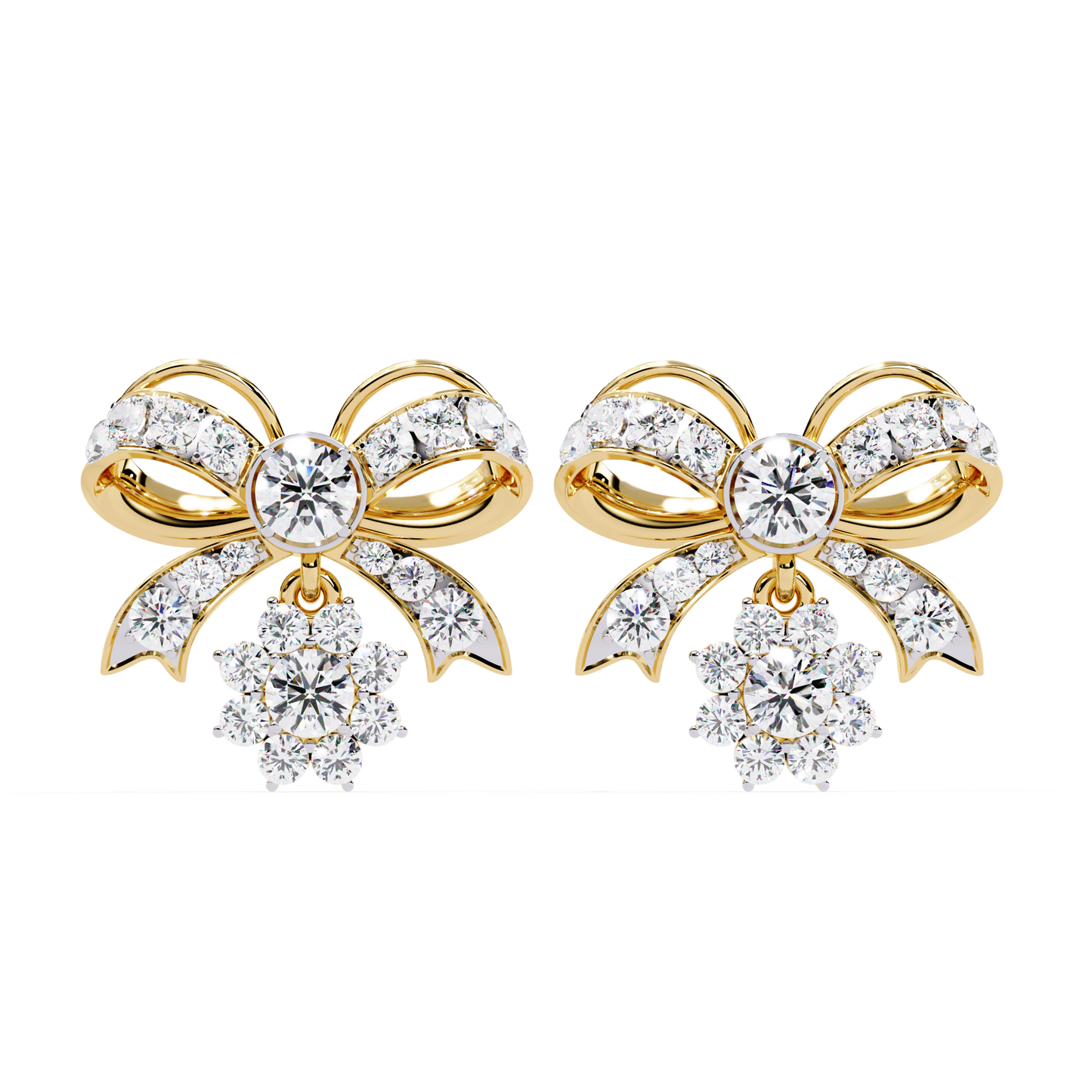 Bow Lab Grown Diamond Studs