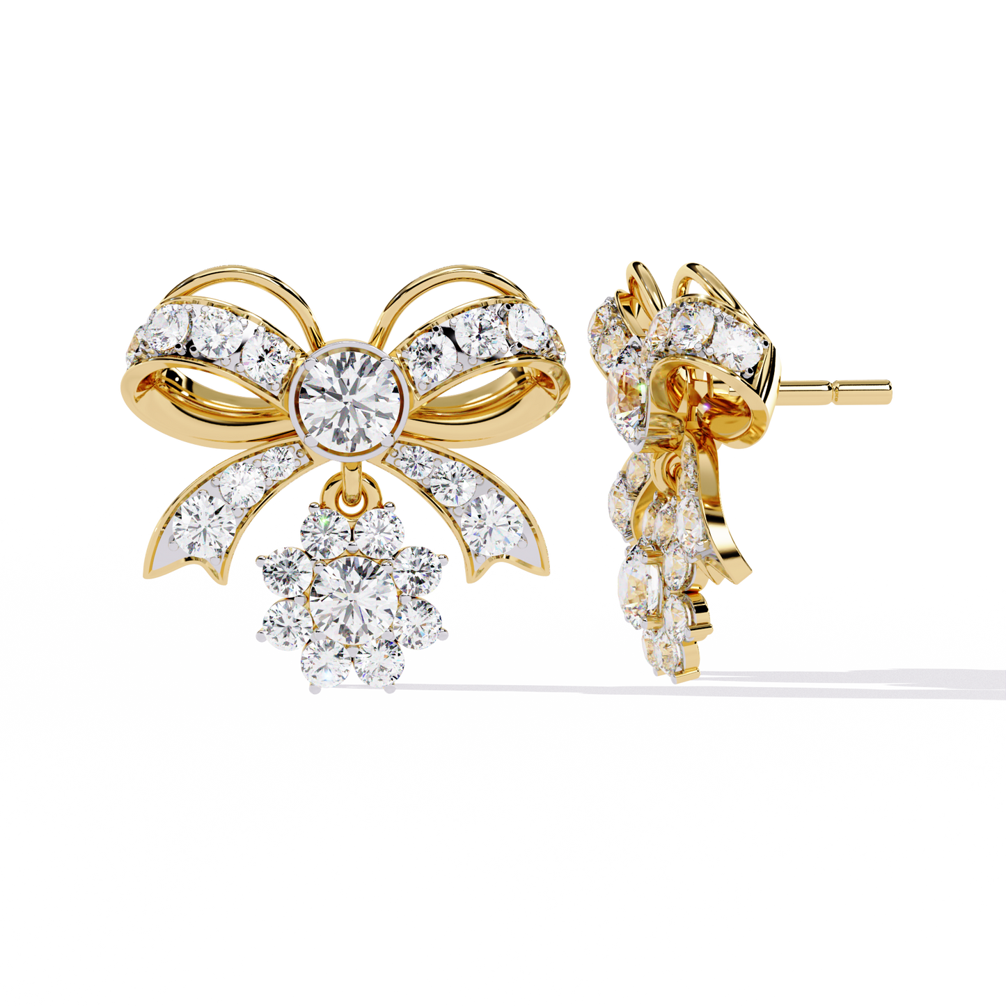 Bow Lab Grown Diamond Studs