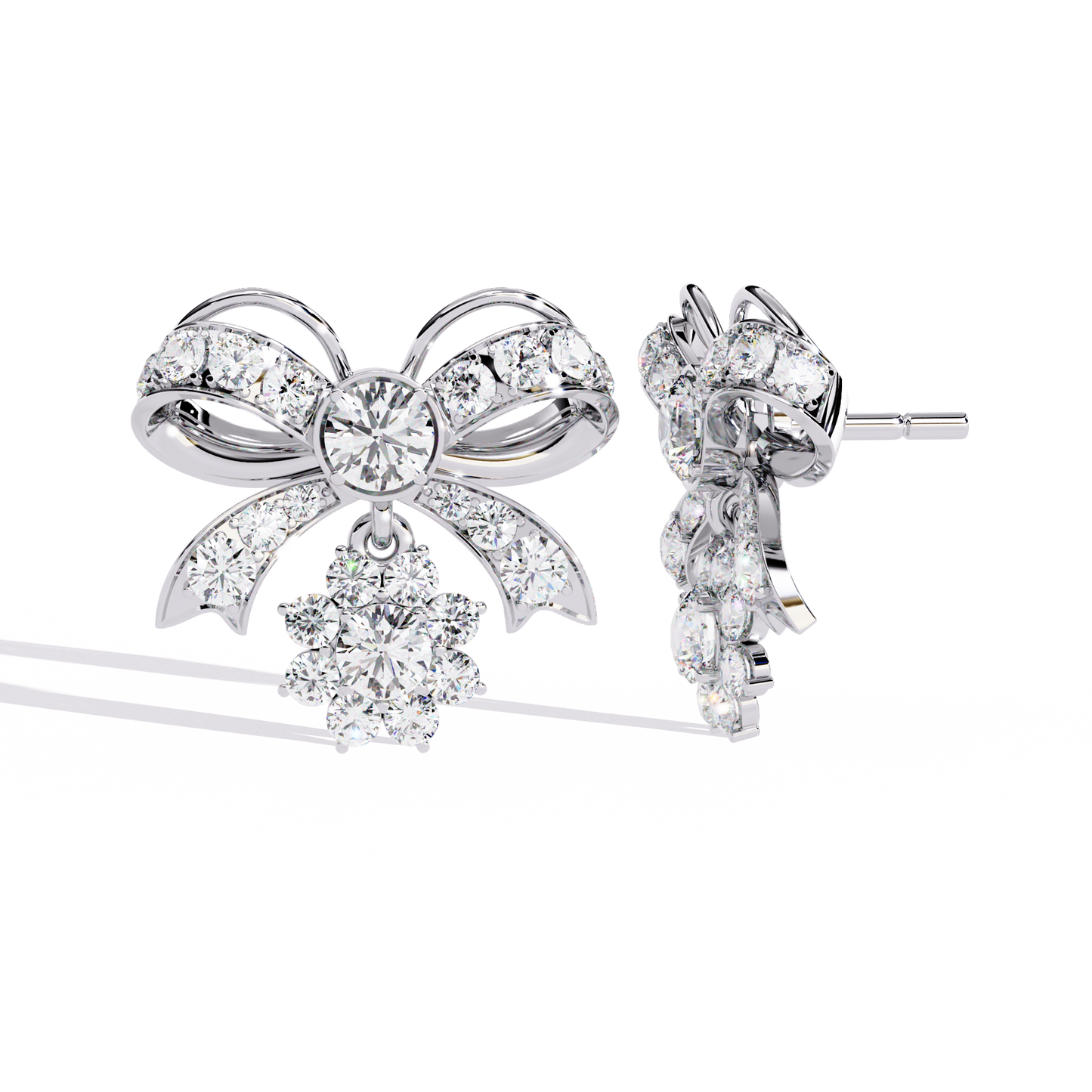 Bow Lab Grown Diamond Studs