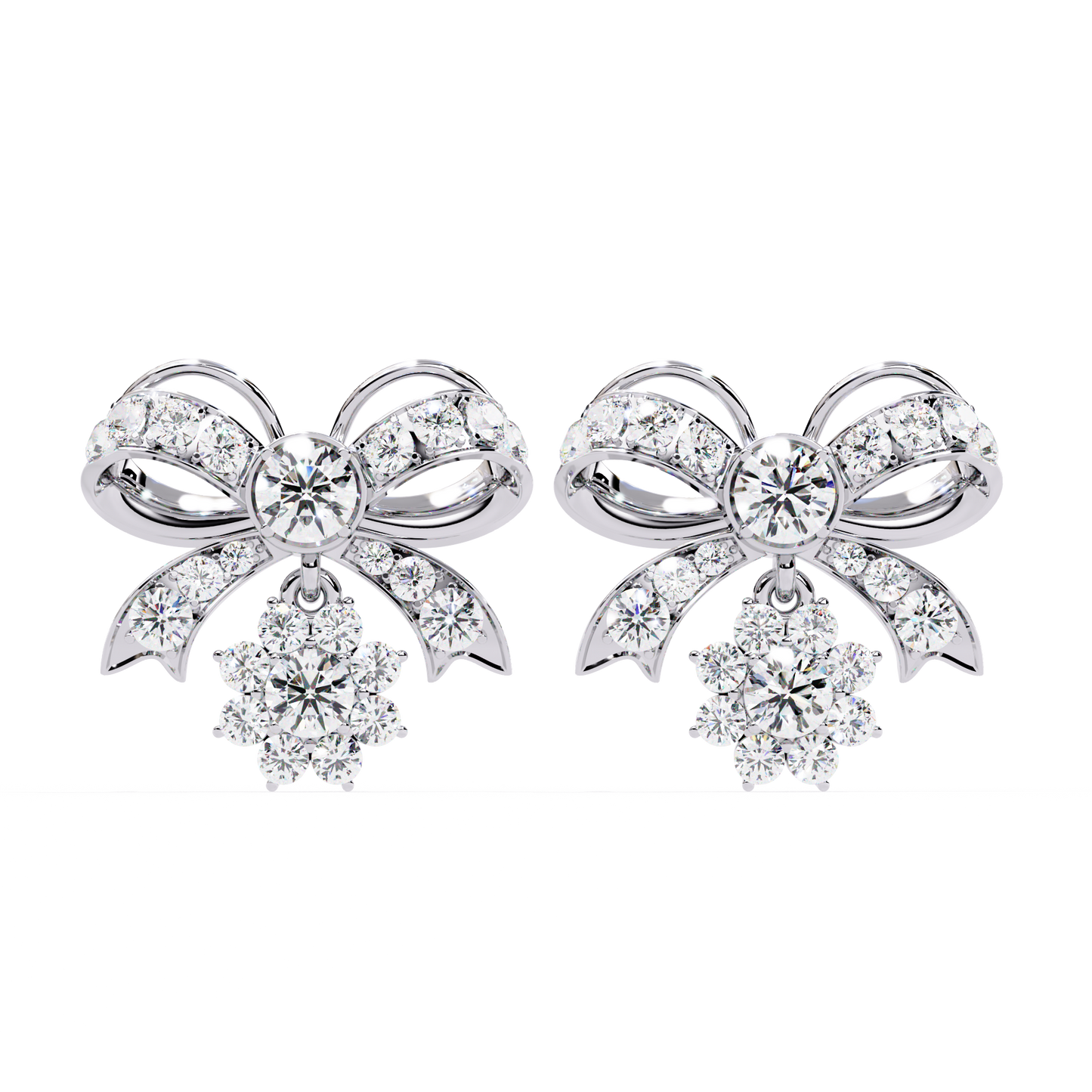 Bow Lab Grown Diamond Studs
