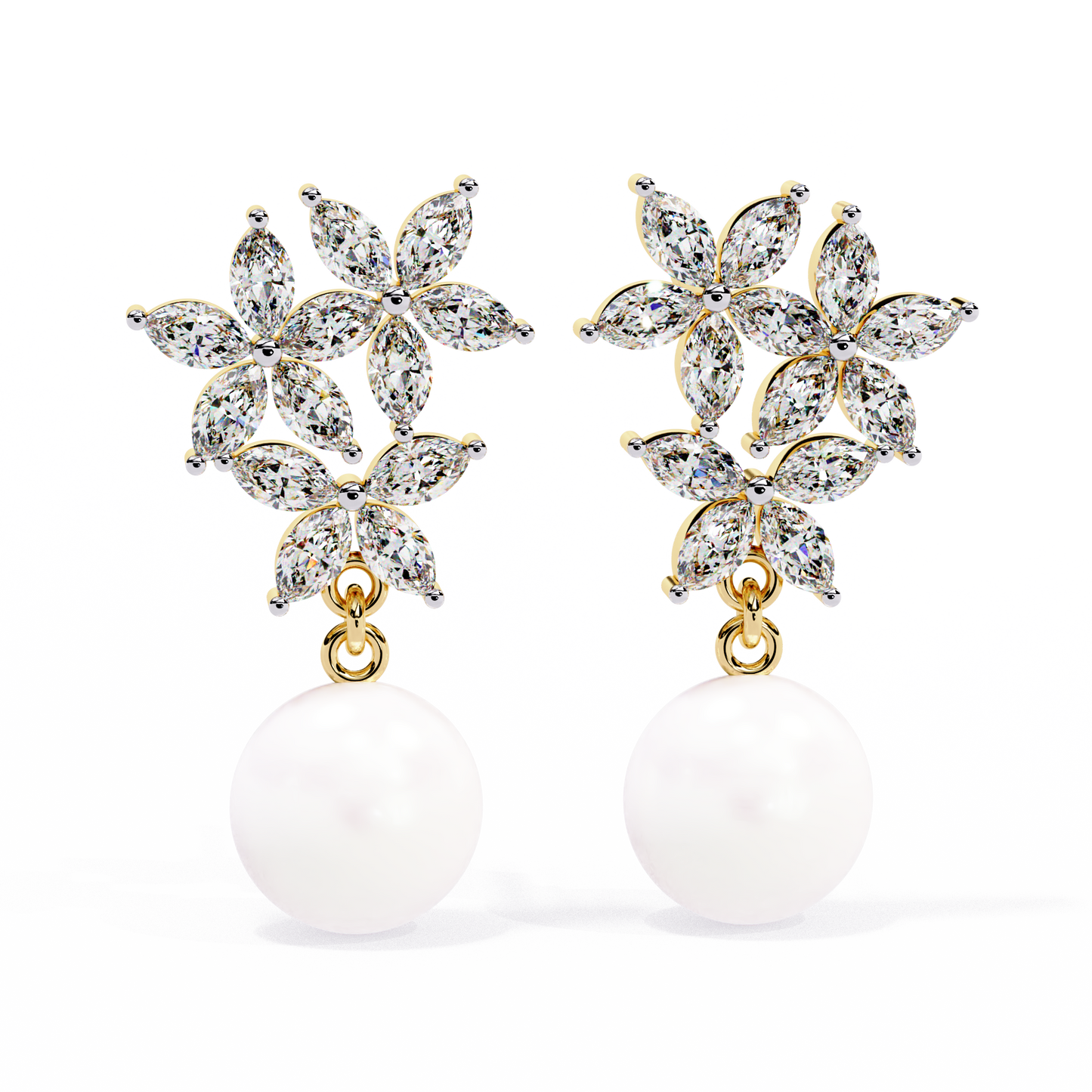 Blossom Lab Grown Diamond Earrings