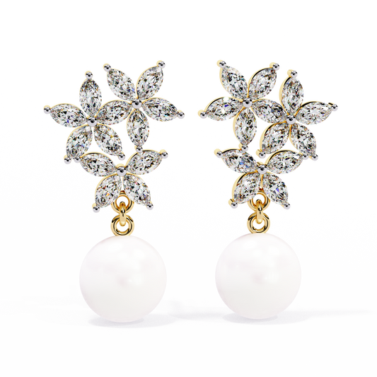 Blossom Lab Grown Diamond Earrings