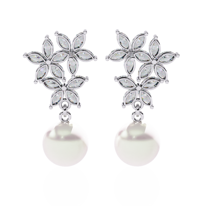 Blossom Lab Grown Diamond Earrings