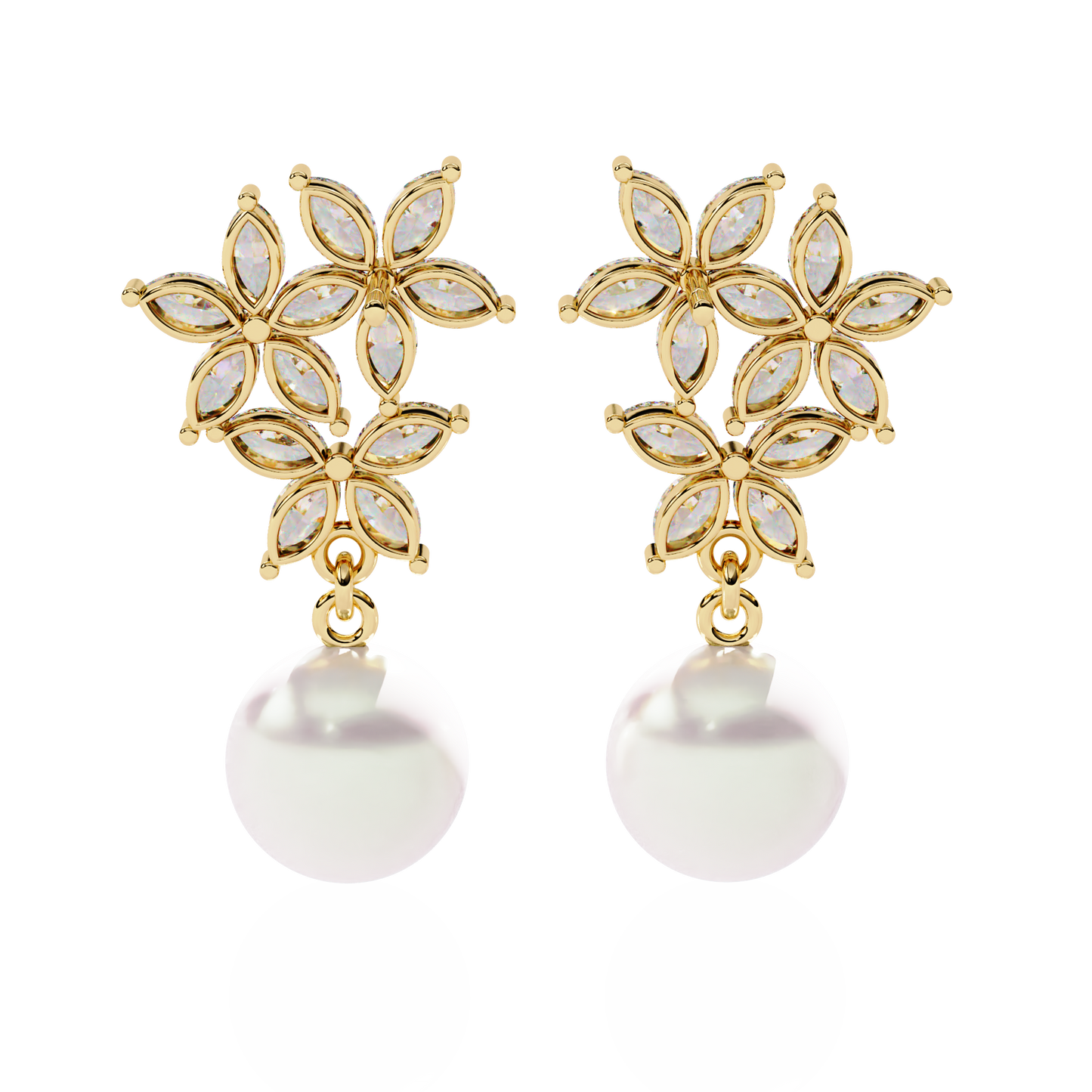 Blossom Lab Grown Diamond Earrings