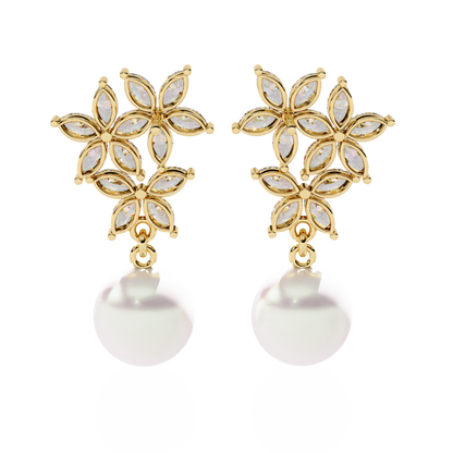 Blossom Lab Grown Diamond Earrings