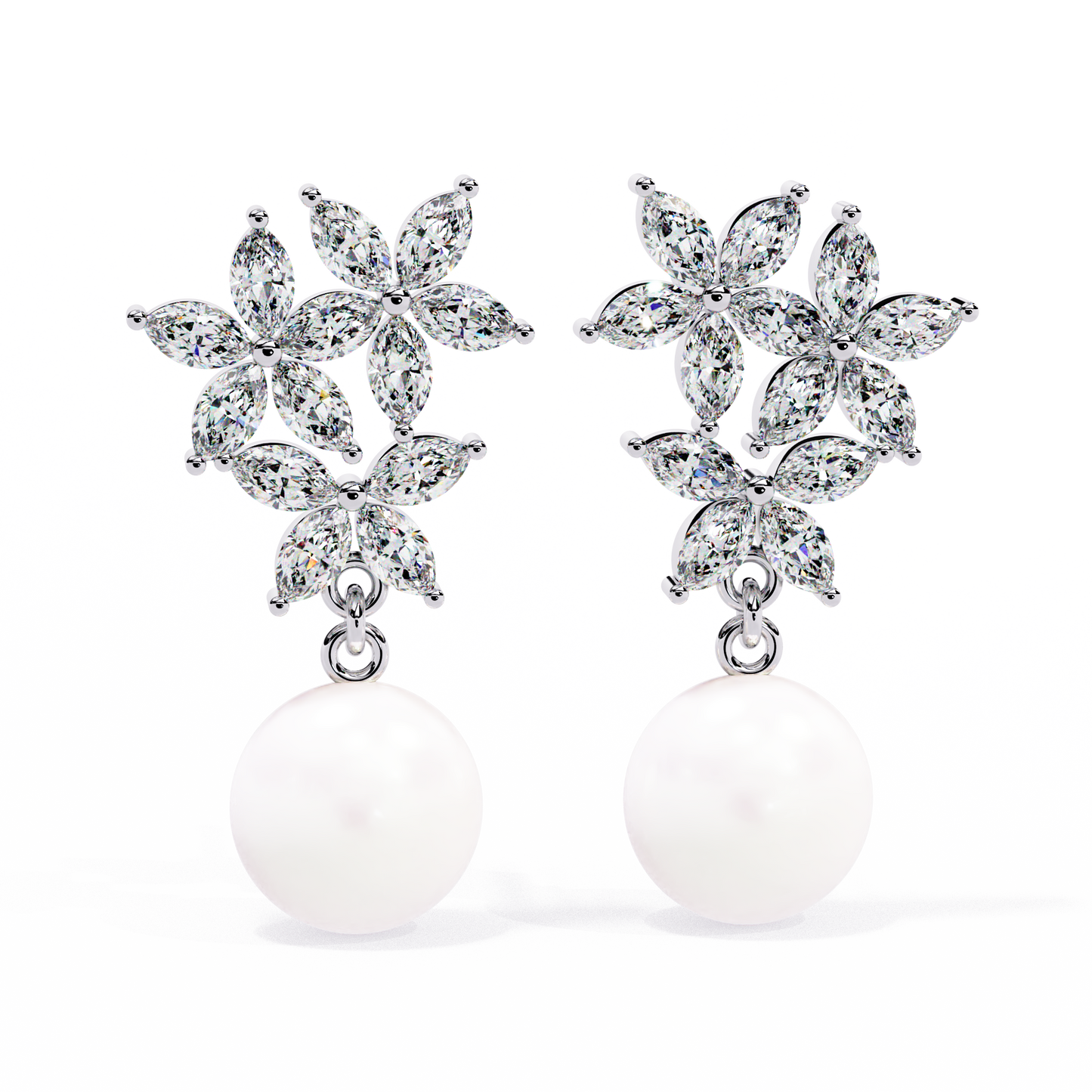 Blossom Lab Grown Diamond Earrings