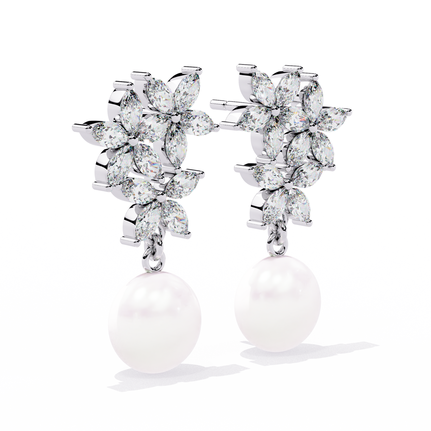 Blossom Lab Grown Diamond Earrings