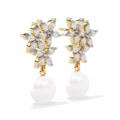 Blossom Lab Grown Diamond Earrings