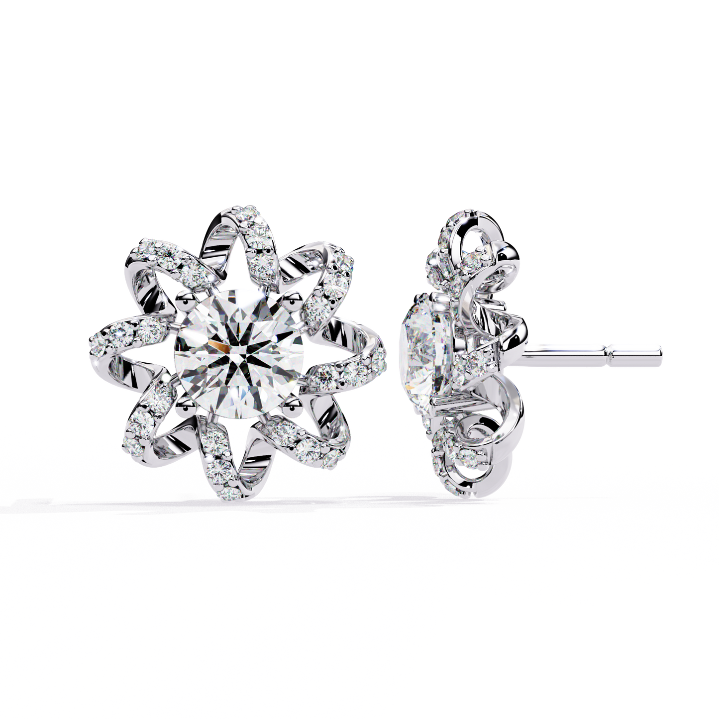 Meena Lab Grown Diamond Studs