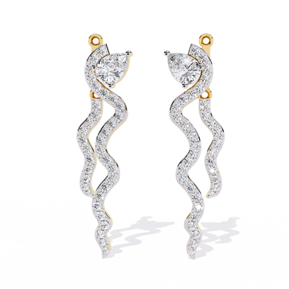 Sam Pear Lab Grown Diamond Earrings