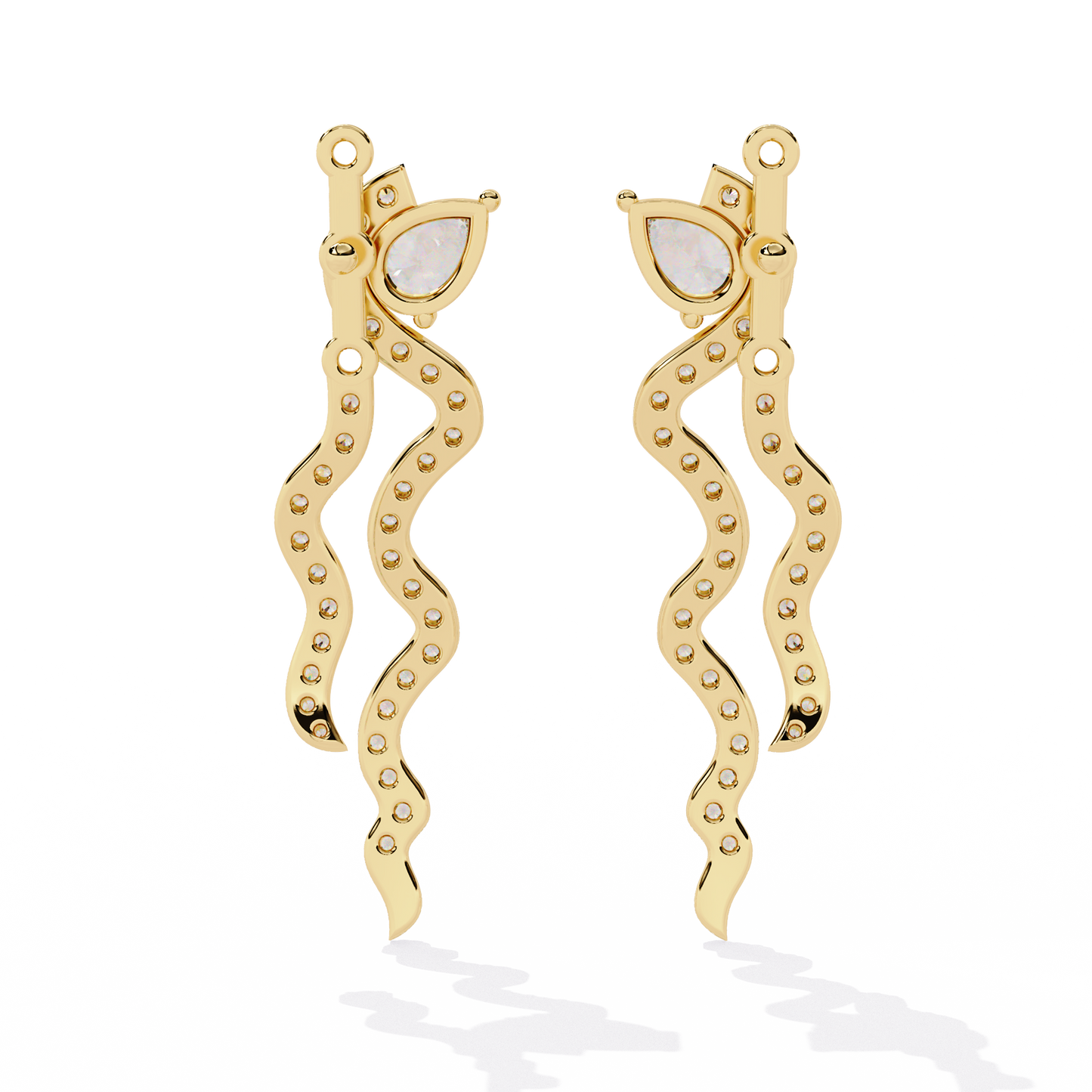 Sam Pear Lab Grown Diamond Earrings