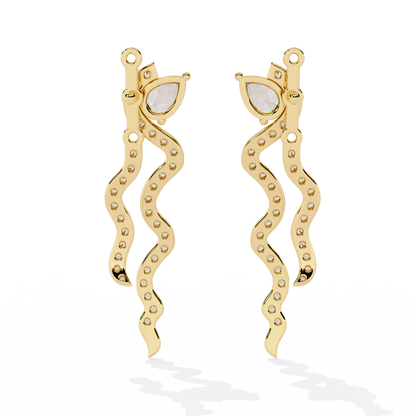 Sam Pear Lab Grown Diamond Earrings