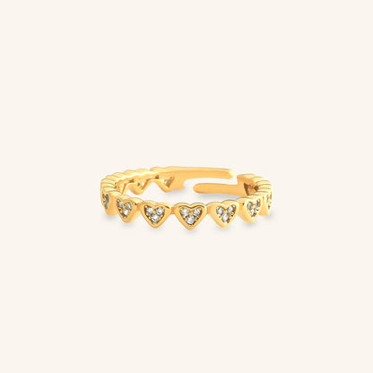 Heart Adjustable Ring