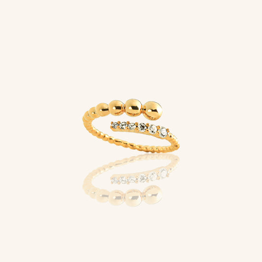 Diamond Ball Ring