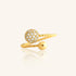 Diamond Ball Ball Ring