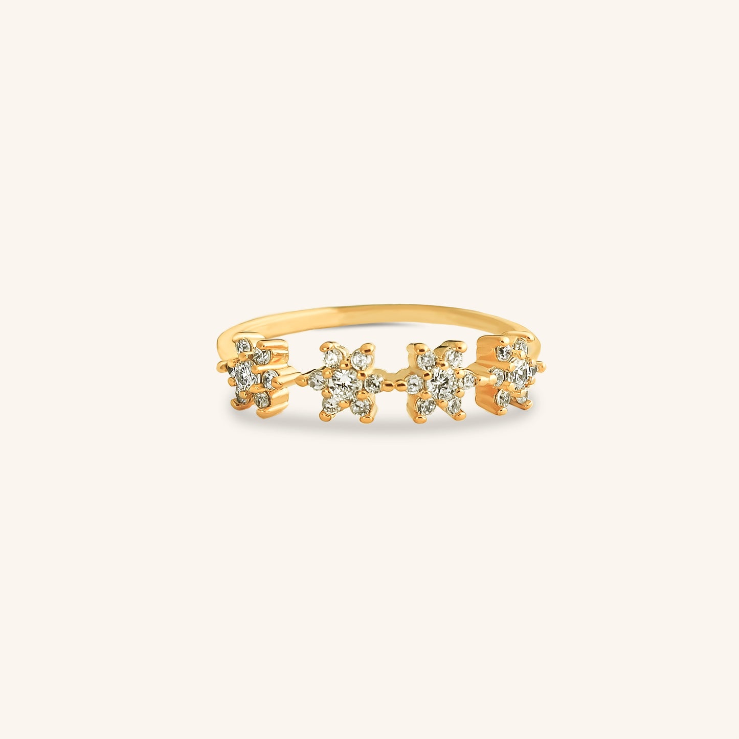 Four Flower Ring