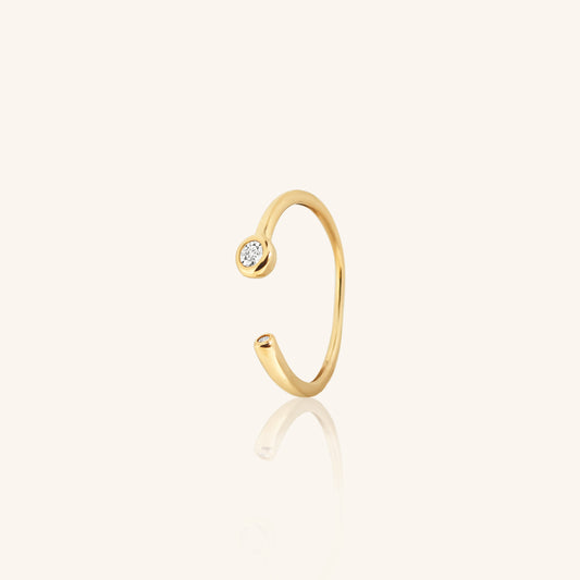 One Diamond Ring adjustable