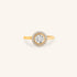 Round Solitaire Boundary Ring