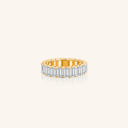 Emerald Cut Eternity Band Swaroski