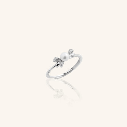 Pearl Bow Ring