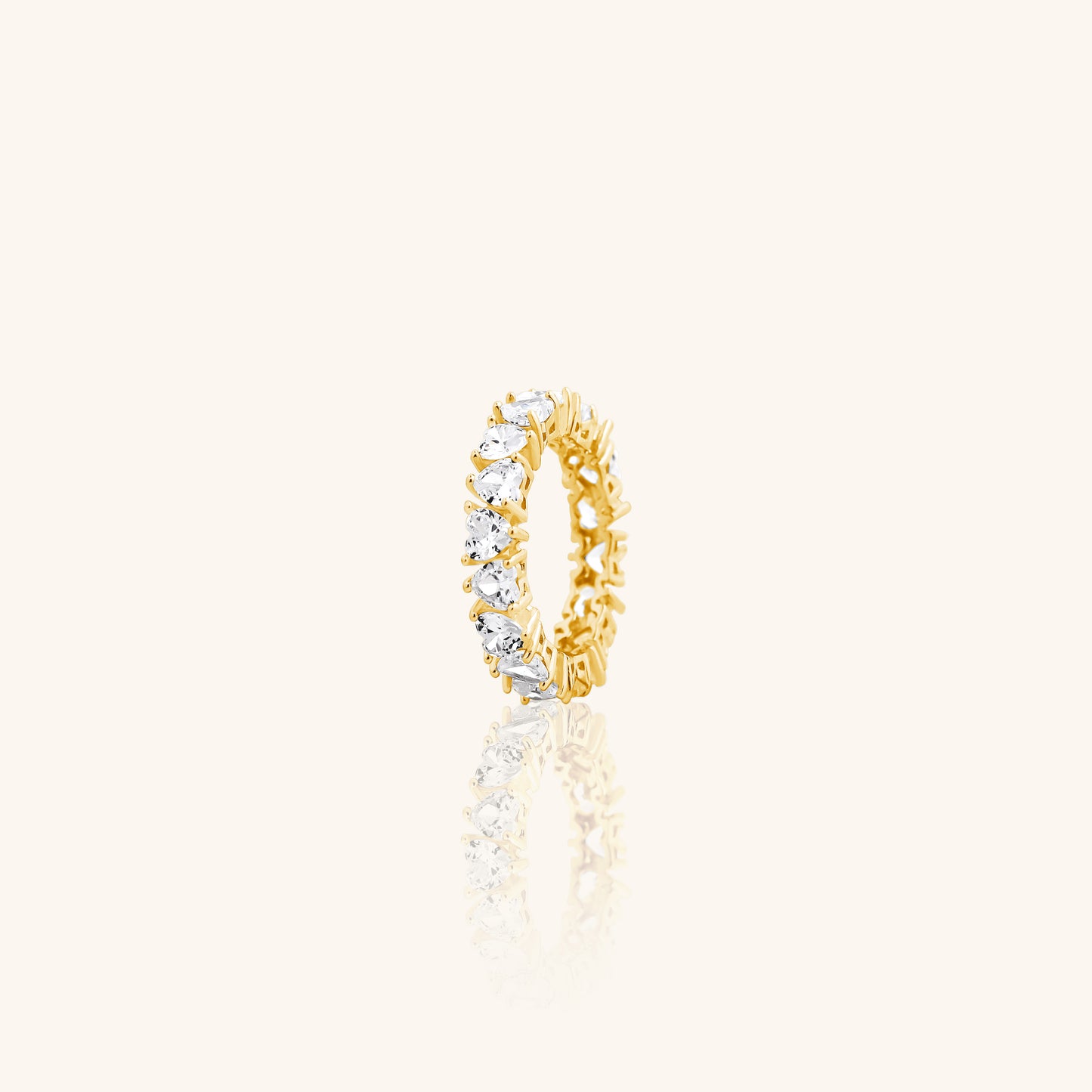 Heart Dia Eternity Band