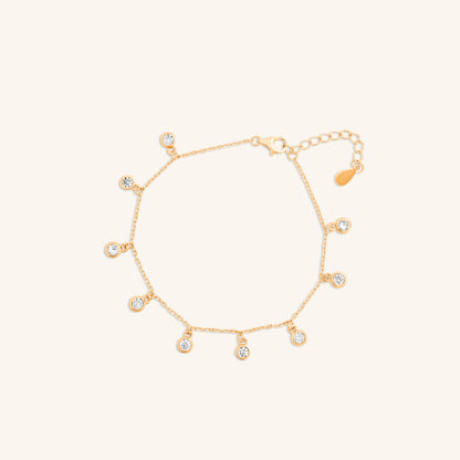 Classic Round Drop Bracelet
