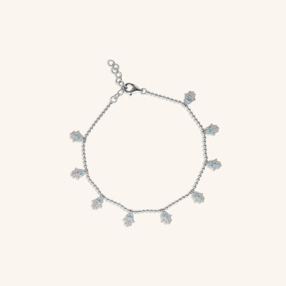Hands Charm Hanging Bracelet