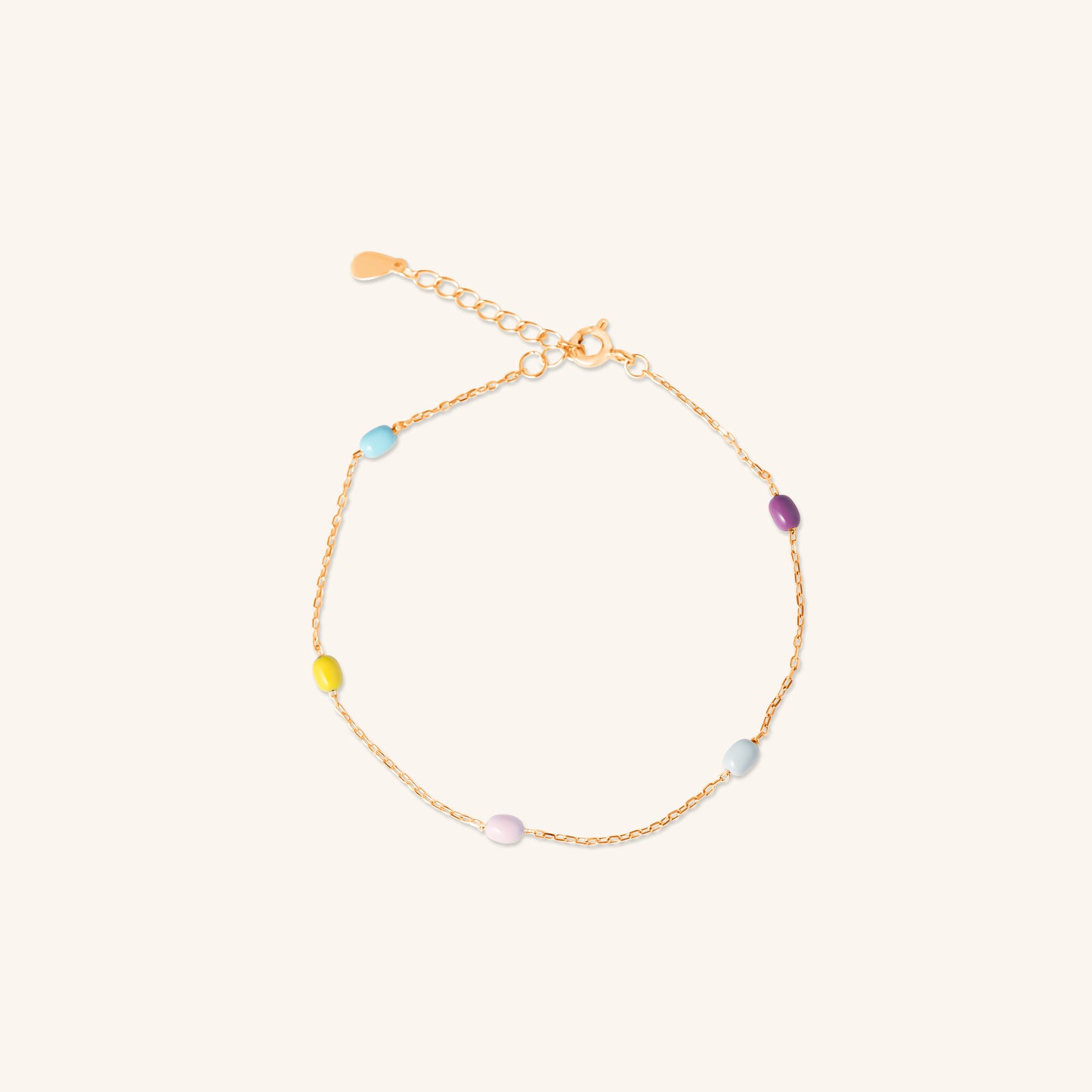 Multi Colour Beads Bracelet