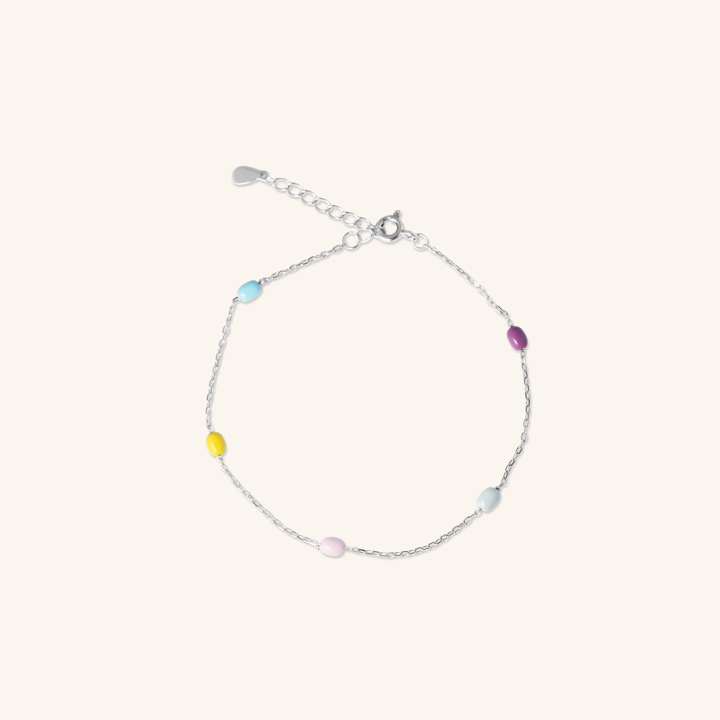 Multi Colour Beads Bracelet