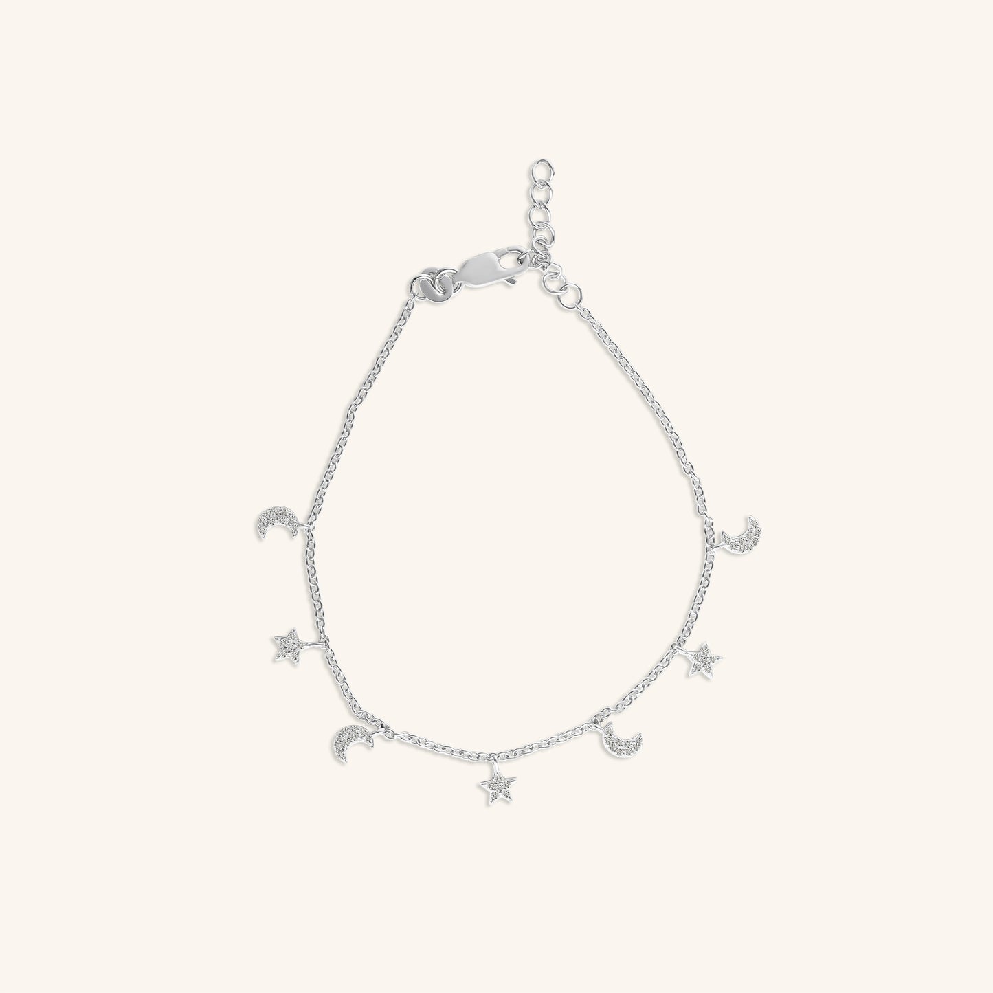 Moon Star Charm Bracelet