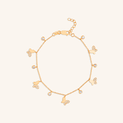 Butterfly Charm Bracelet