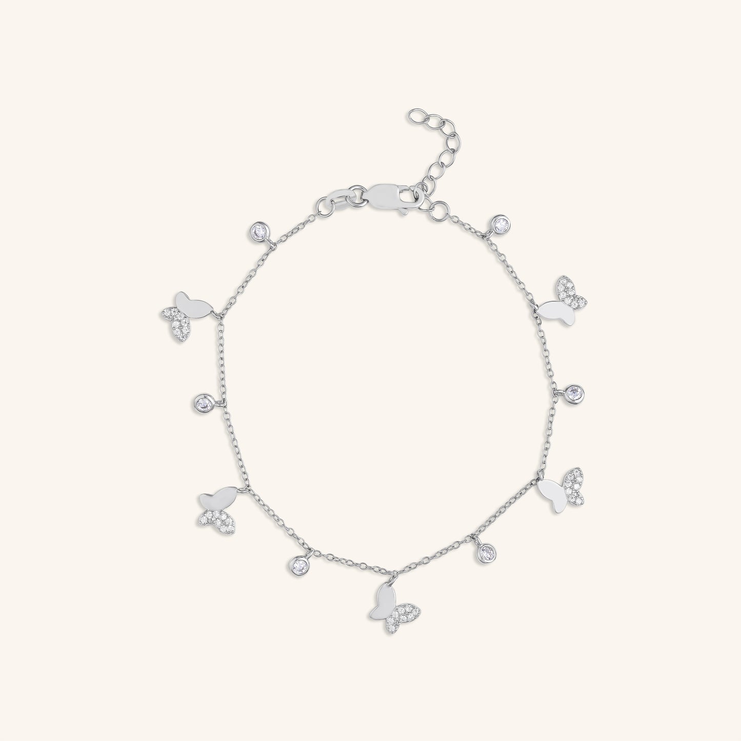 Butterfly Charm Bracelet