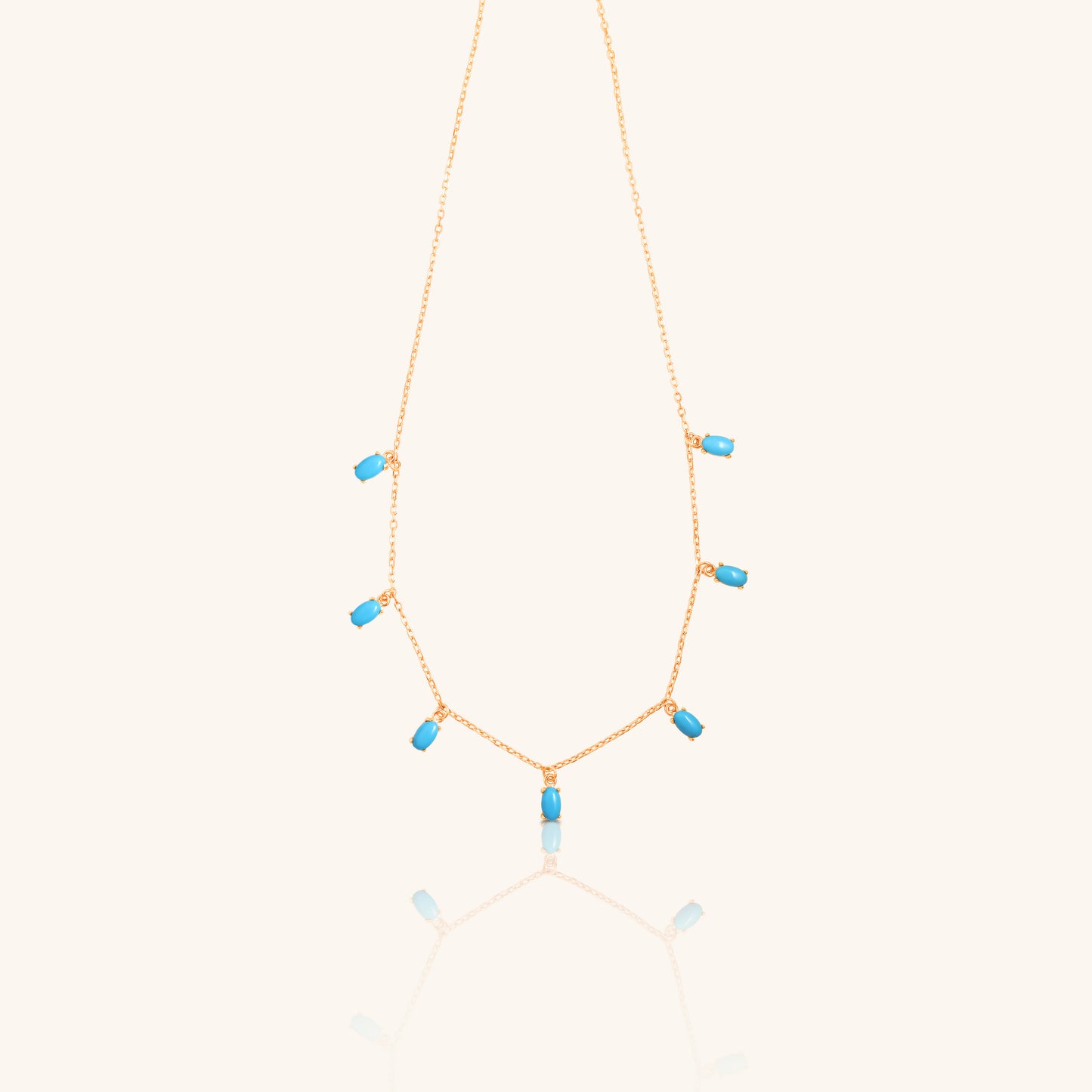 Turquoise Chain Pendants