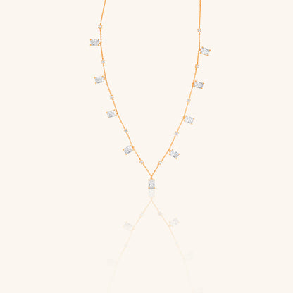 Radiant Cut Diamond Charm and Pendant