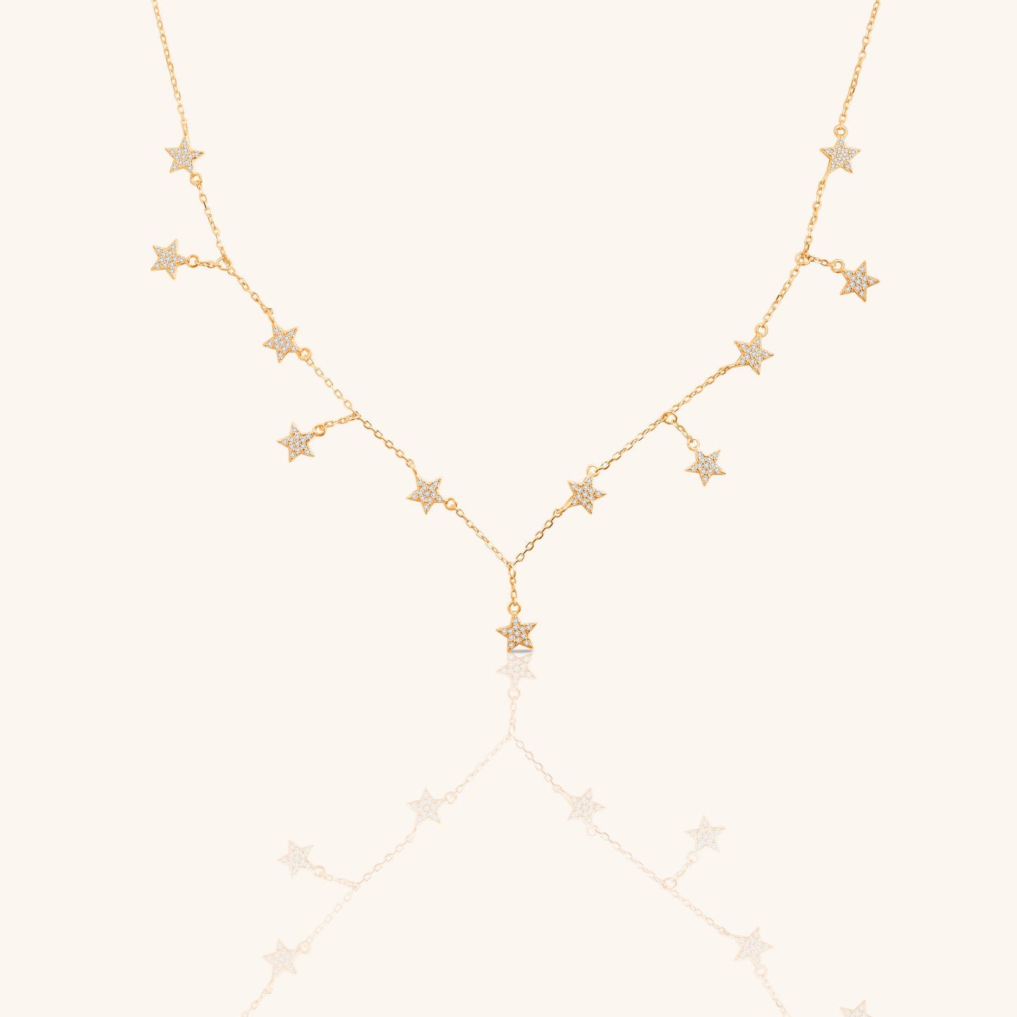 Hanging Star Chain Pendant