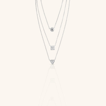 Three Diamond Stack Chain