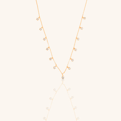 Star Diamond Charm and Chain