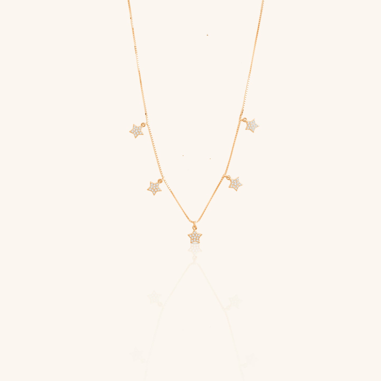 Five Star Chain Pendant