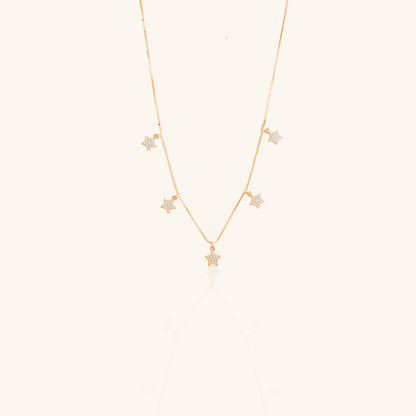 Five Star Chain Pendant