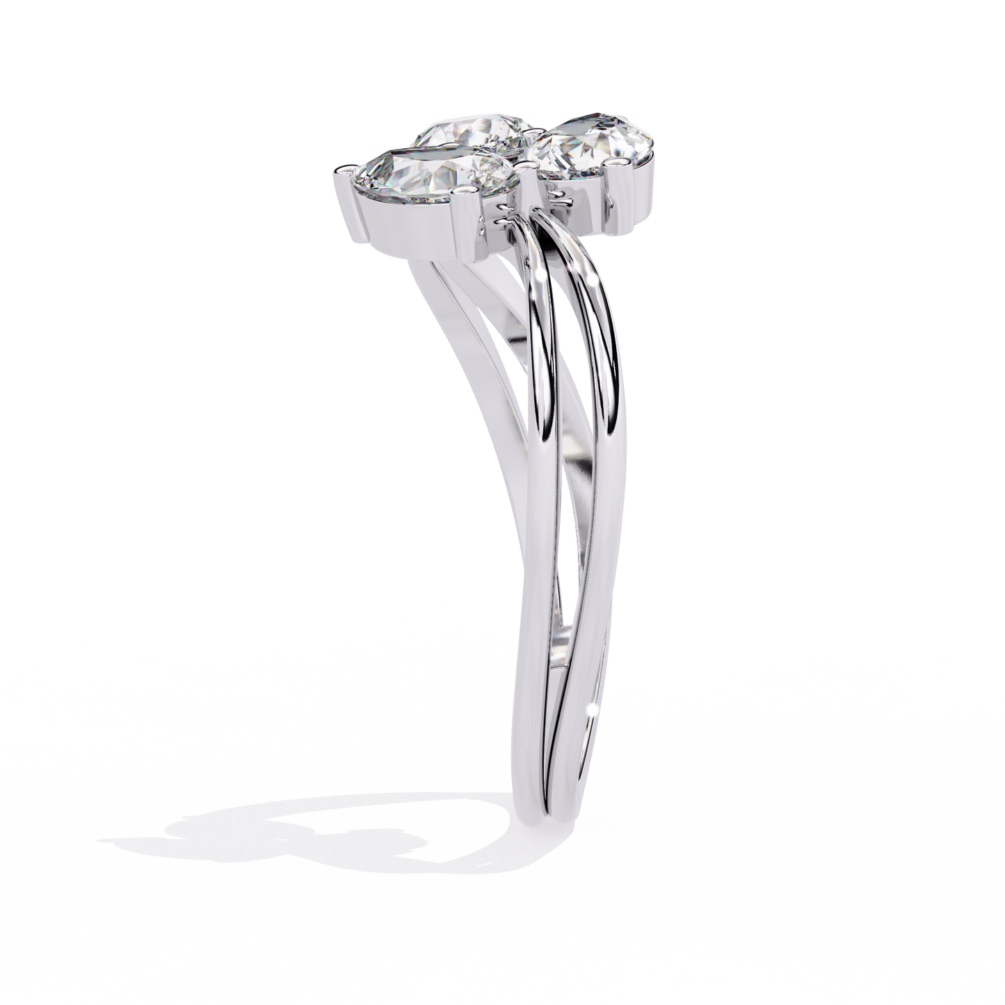 Rivan Pear Ring Lab Grown Diamond
