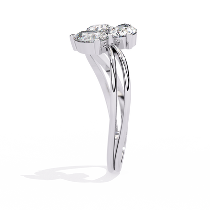 Rivan Pear Ring Lab Grown Diamond