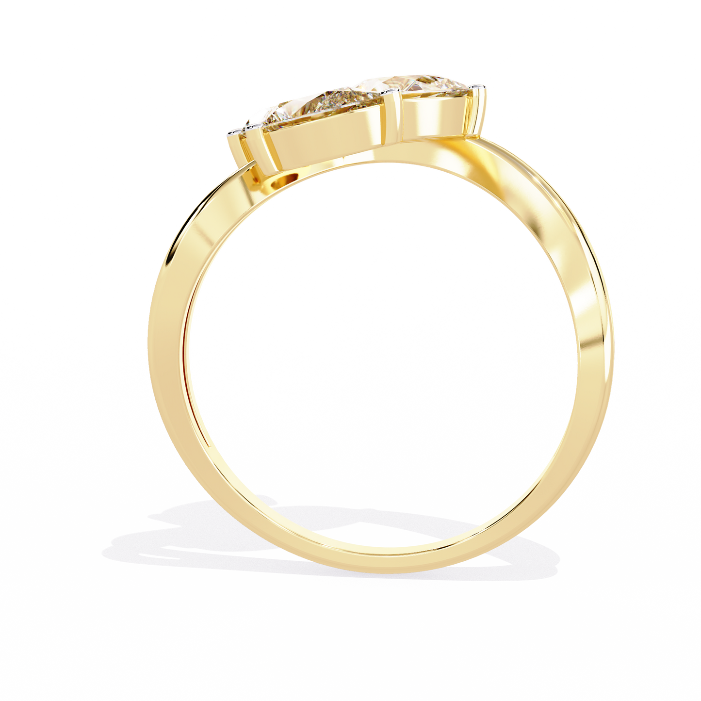 Rivan Pear Ring Lab Grown Diamond