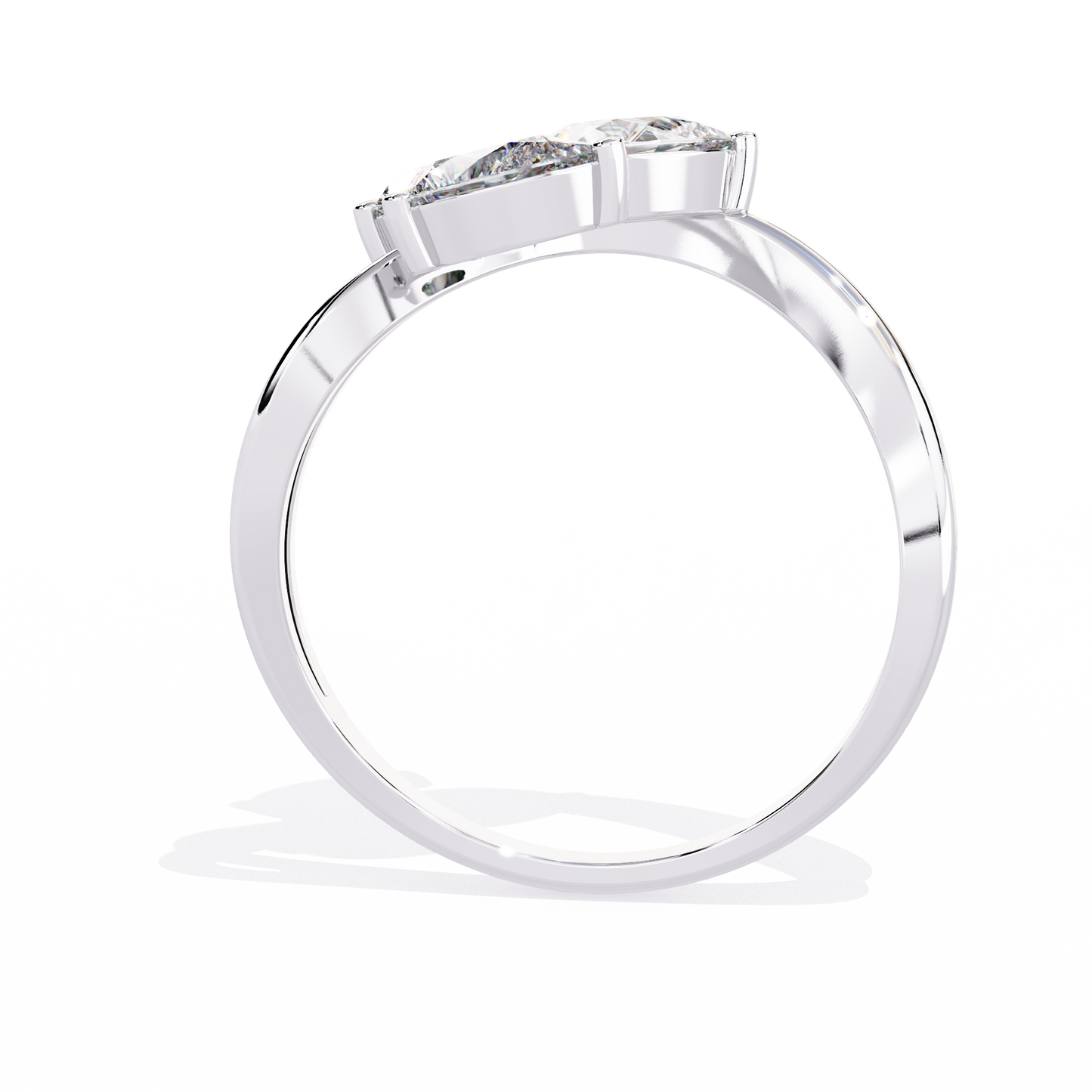 Rivan Pear Ring Lab Grown Diamond