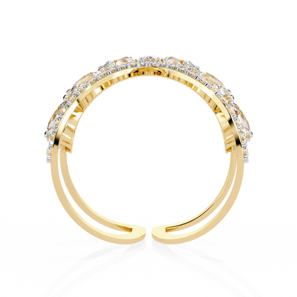 Vaani Ring Lab Grown Diamond
