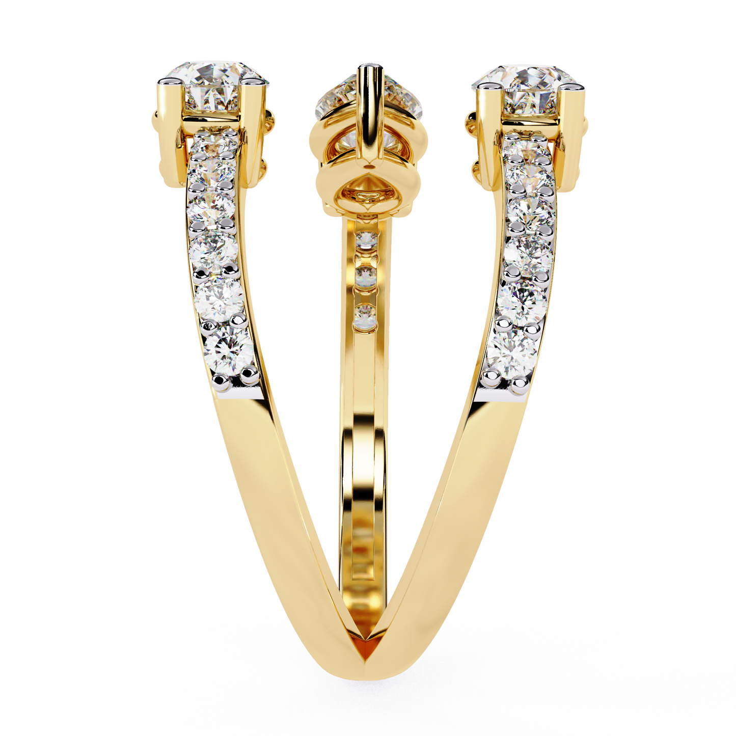 Vayni Ring Lab Grown Diamonds