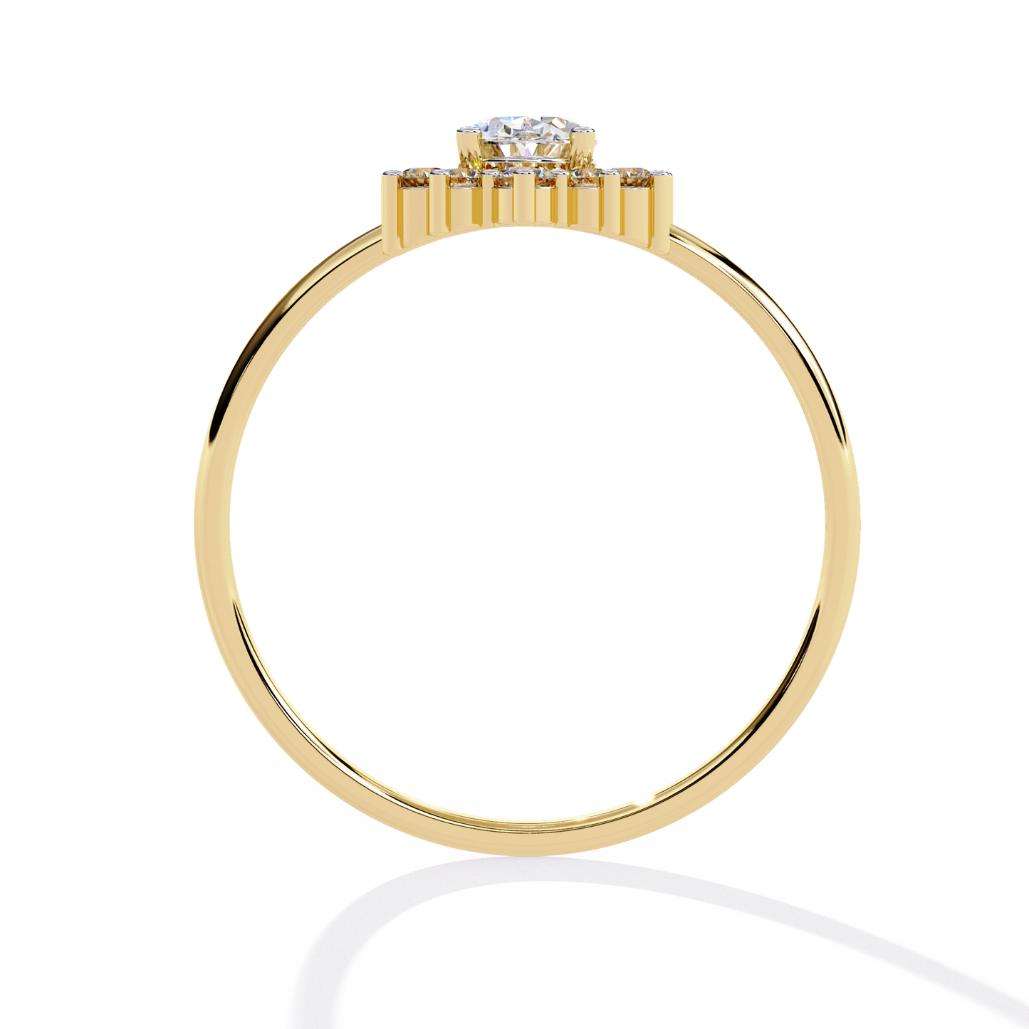 Aahya Ring Lab Grown Diamond